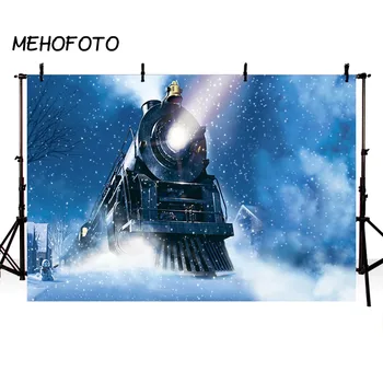 Christmas Train Photography Backdrop Polar Express Santa Claus Snowflake Party Photo Background Birthday Party Banner Decoration
Christmas Train Photography Backdrop Polar Express Santa Claus Snowflake Party Photo Background Birthday Party Banner Decoration