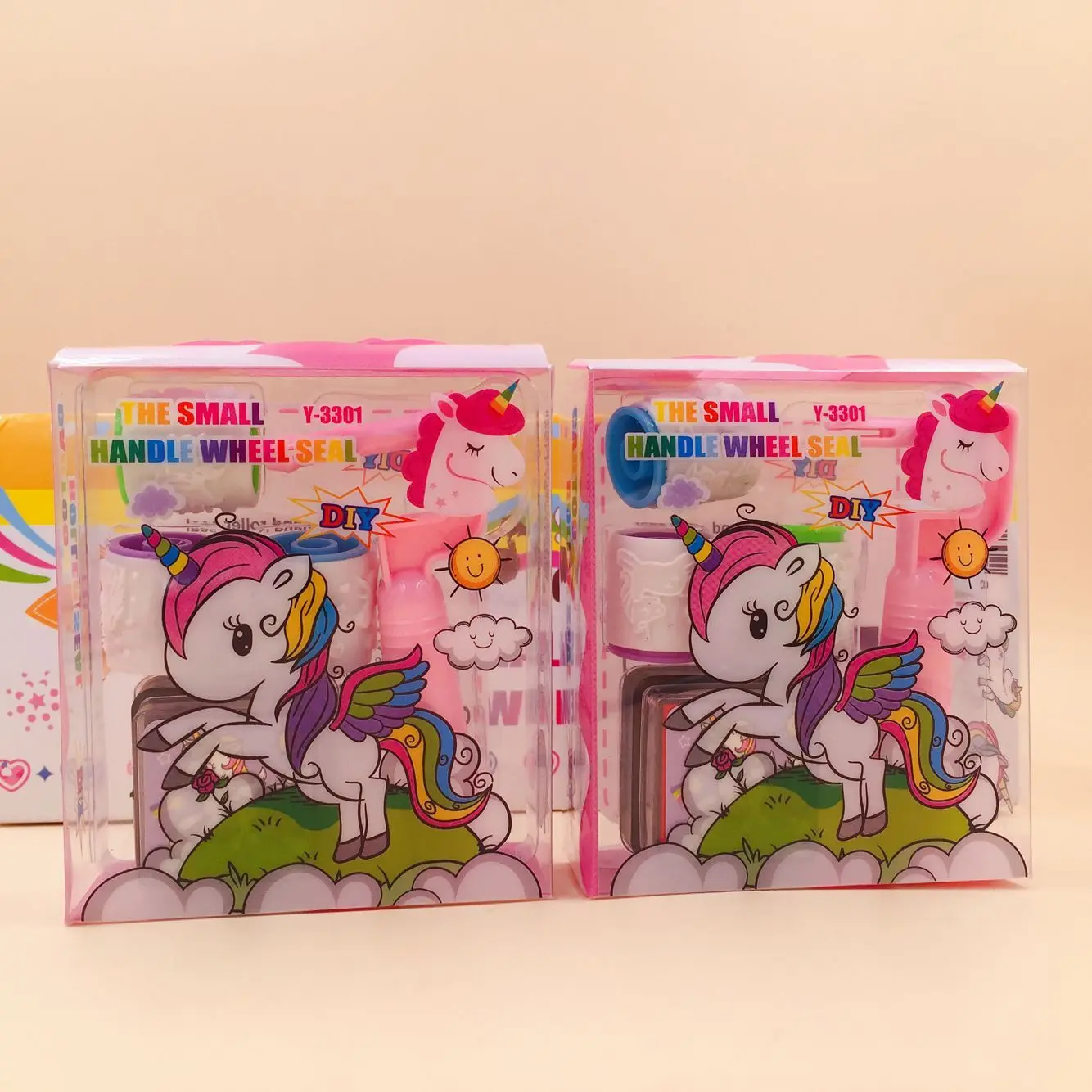 Kawaii Cartoon Unicorn Handle Wheel Roller Stamp With Inkpad Diary DIY Stamp Set for scrapbooking stationery scrapbooking stamp
Kawaii Cartoon Unicorn Handle Wheel Roller Stamp With Inkpad Diary DIY Stamp Set for scrapbooking stationery scrapbooking stamp