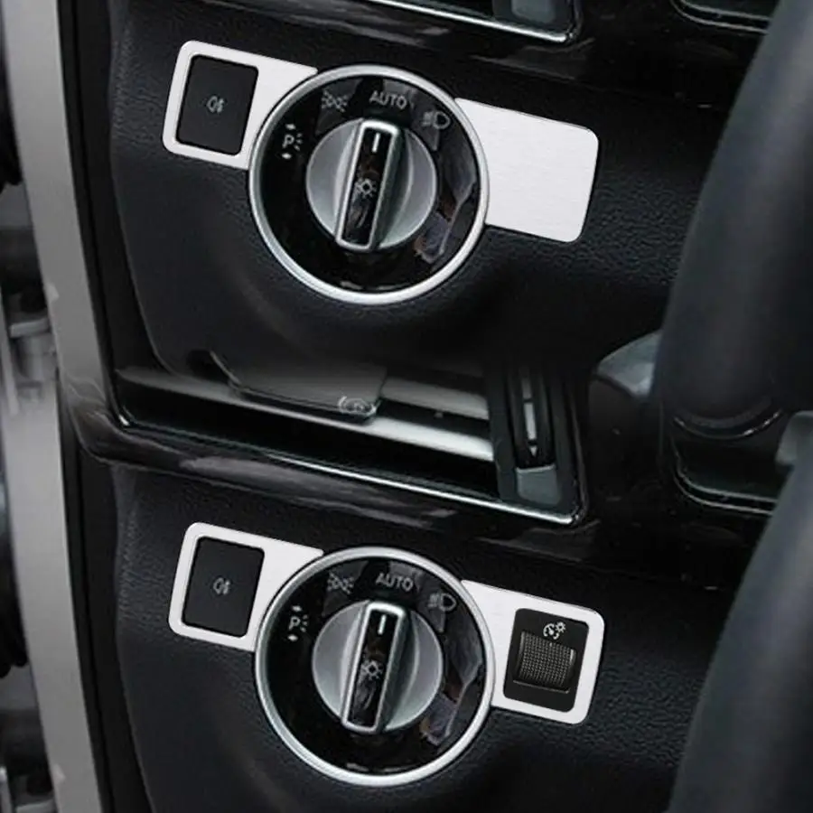 Car Headlight Switch Button Trim Cover for Mercedes Benz A B C E GLK GL ML Class W176 W246 W204 Aluminum Alloy Silver
Car Headlight Switch Button Trim Cover for Mercedes Benz A B C E GLK GL ML Class W176 W246 W204 Aluminum Alloy Silver