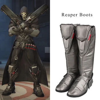 Reaper Cosplay Boots Gabriel Reyes Cosplay Shoes Men High Boots Hot Game Halloween Christmas Party Accessories For Male
Reaper Cosplay Boots Gabriel Reyes Cosplay Shoes Men High Boots Hot Game Halloween Christmas Party Accessories For Male