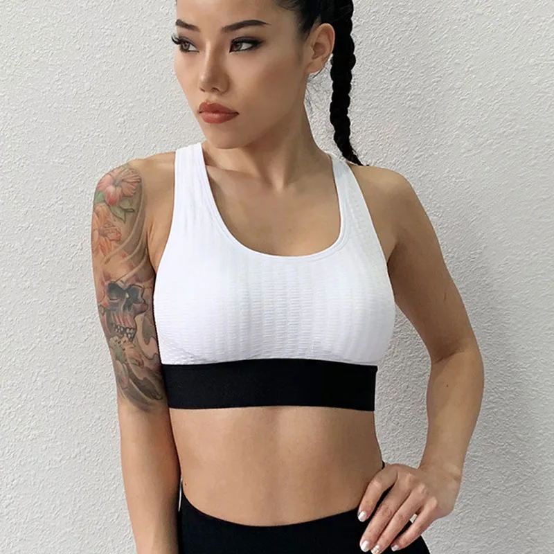 Women's Removable Padded Sports Bras Yoga Gym Activewear Workout Yoga Bra Seamless Wirefree Sports Bra
Women's Removable Padded Sports Bras Yoga Gym Activewear Workout Yoga Bra Seamless Wirefree Sports Bra