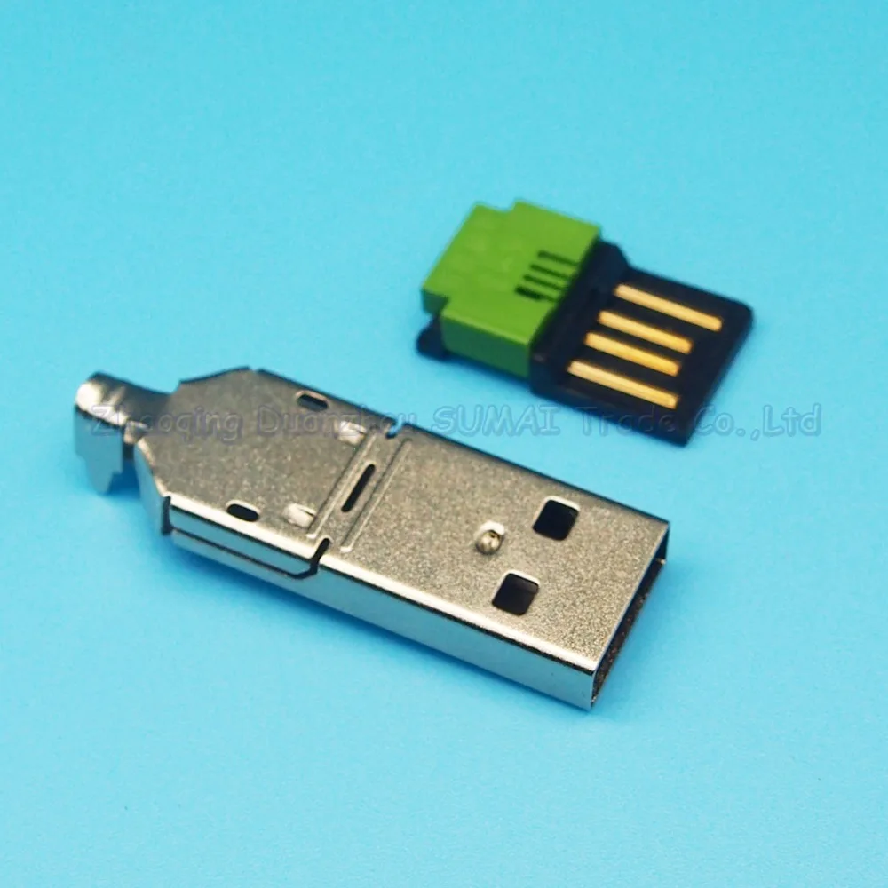 10set 2 IN 1 USB-A Male Plug Solderless long type metal shell press wire type USB male connector
10set 2 IN 1 USB-A Male Plug Solderless long type metal shell press wire type USB male connector