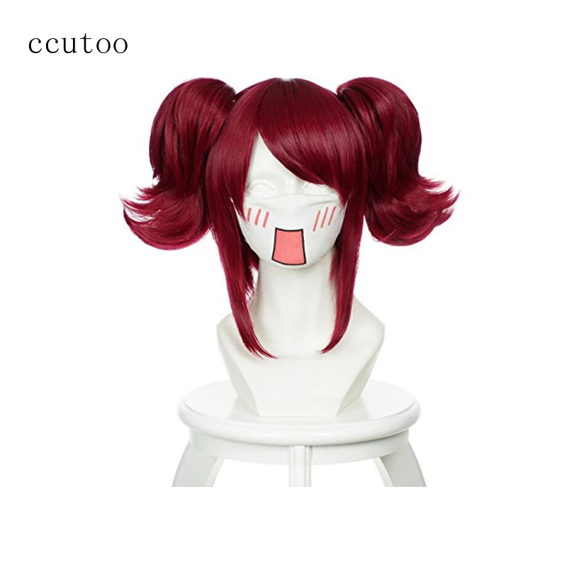 ccutoo Black Butler Mey Rin Burgundy Synthetic Hair For Female's Party Cosplay Full Wigs With Chip Ponytails
ccutoo Black Butler Mey Rin Burgundy Synthetic Hair For Female's Party Cosplay Full Wigs With Chip Ponytails