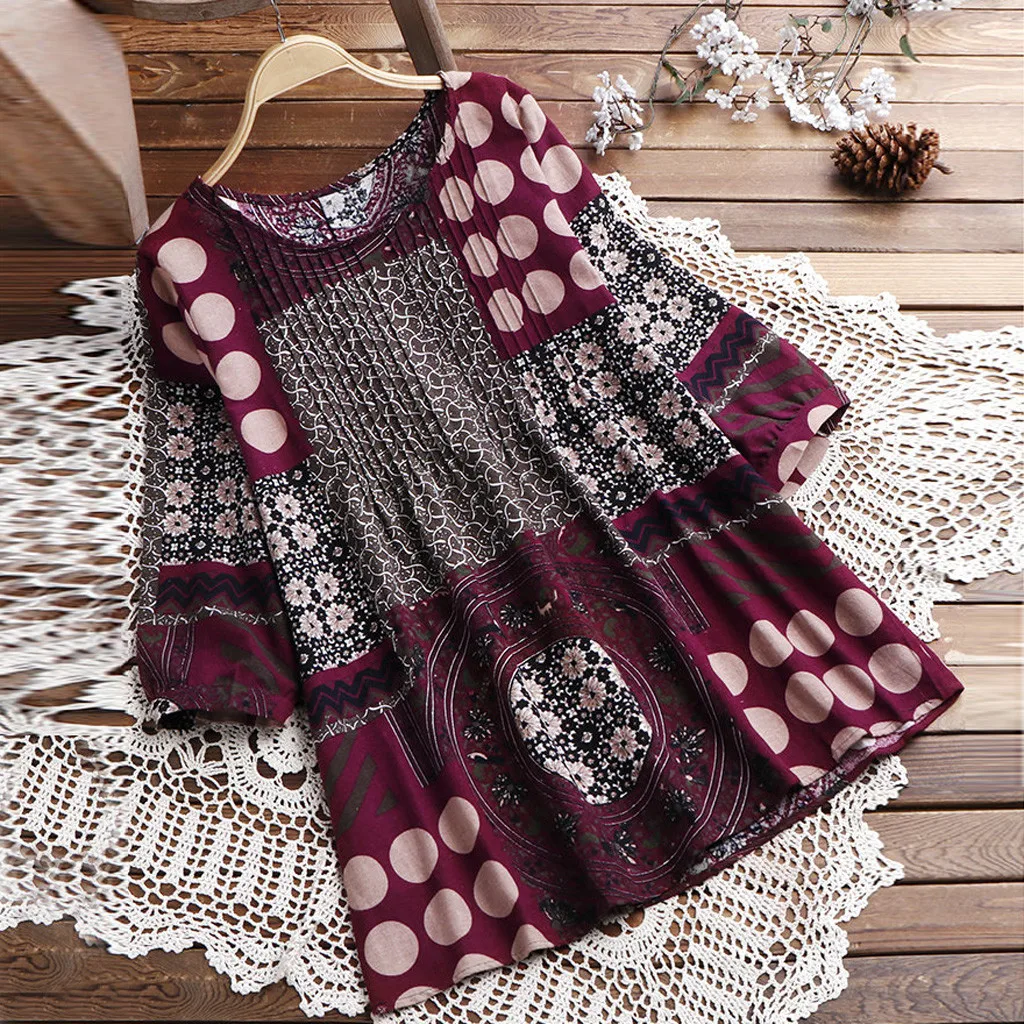 New Summer 2019 Loose T Shirt Plus Size Women Floral Printed Short Sleeve Linen Tee Shirt Aesthetic Tops Shirt Camiseta Mujer 20
New Summer 2019 Loose T Shirt Plus Size Women Floral Printed Short Sleeve Linen Tee Shirt Aesthetic Tops Shirt Camiseta Mujer 20