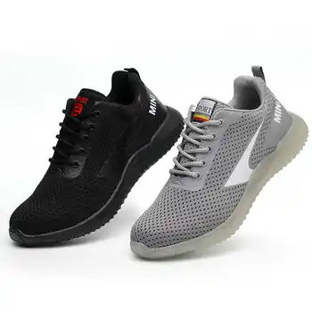 2019New Summer safety shoes steel toe caps breathable deodorant lightweight anti-smashing anti-piercing casual site safety boots
2019New Summer safety shoes steel toe caps breathable deodorant lightweight anti-smashing anti-piercing casual site safety boots