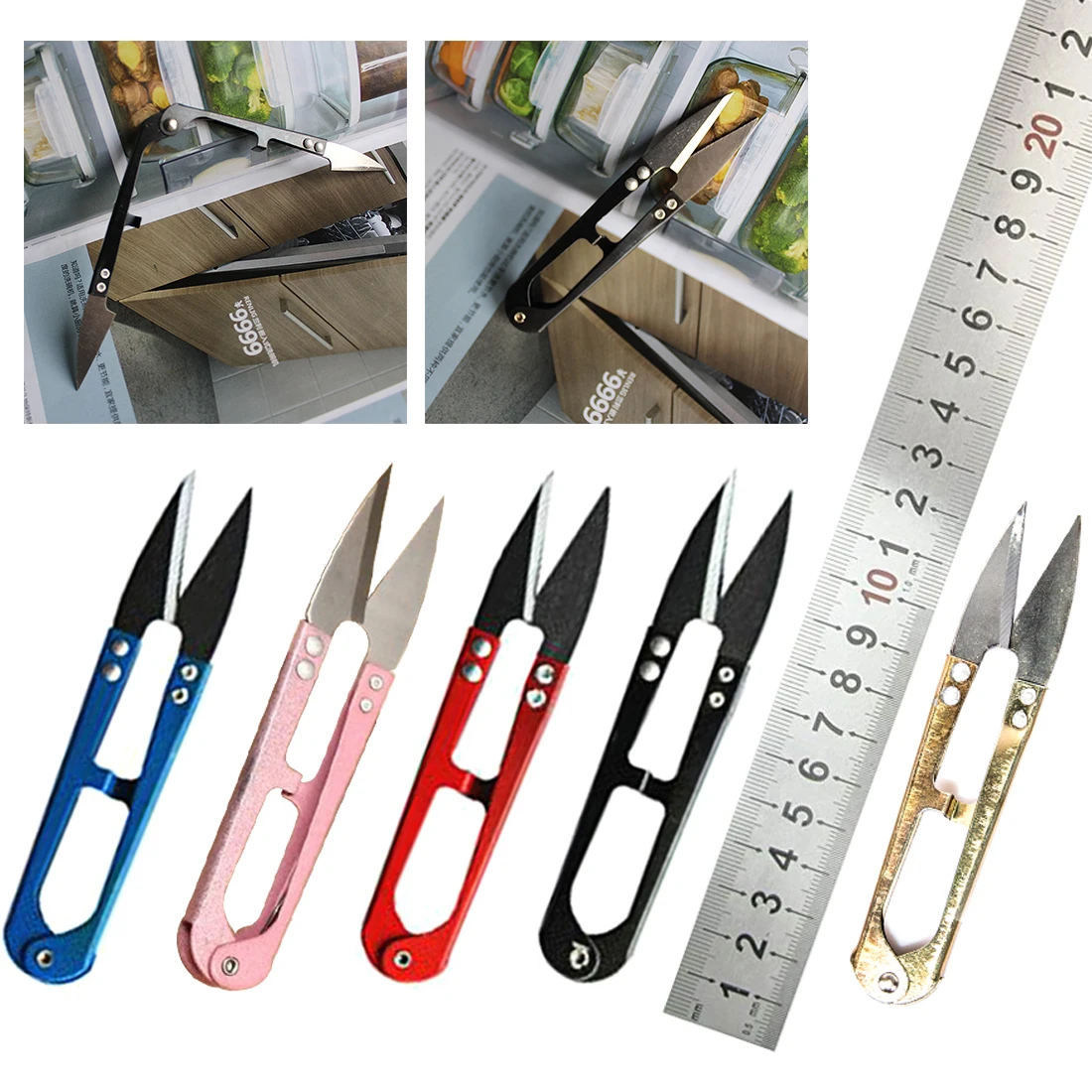 U Shape Clippers Trimming Scissors Sewing Tool Embroidery Snips Beading Thread Cutter Nippers Mini Scissors
U Shape Clippers Trimming Scissors Sewing Tool Embroidery Snips Beading Thread Cutter Nippers Mini Scissors