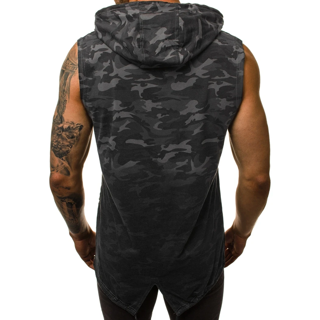 Sleeveless Bodybuilding Hoody