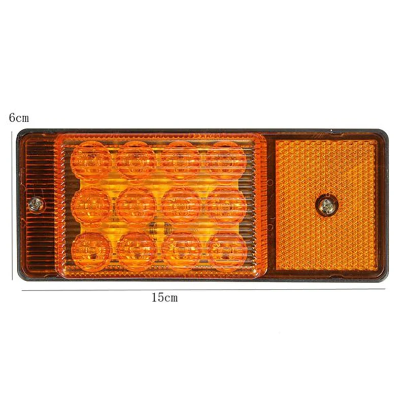 10 Pcs/Lot LED Car Side Marker Lights Turning Signal Lamp for 24V Truck Trailer Lorry Yellow
10 Pcs/Lot LED Car Side Marker Lights Turning Signal Lamp for 24V Truck Trailer Lorry Yellow
