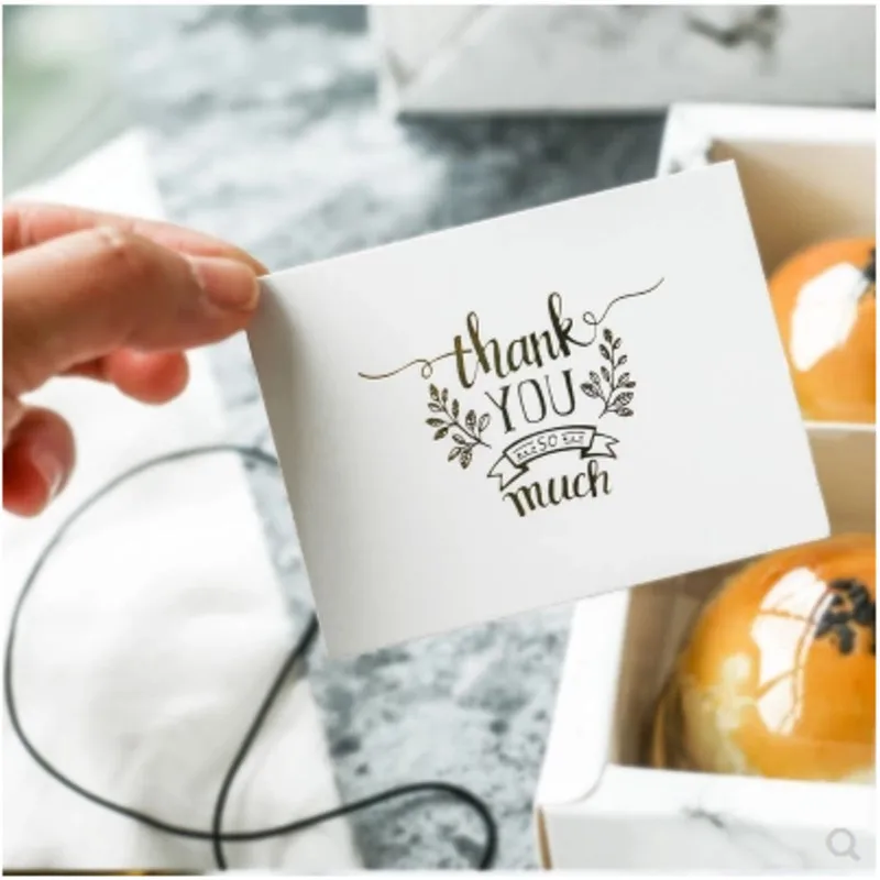 100 Pcs White Gilding Cards Blessing Small Greeting Cards Christmas New Year Valentine's Day Gift Boxes
100 Pcs White Gilding Cards Blessing Small Greeting Cards Christmas New Year Valentine's Day Gift Boxes