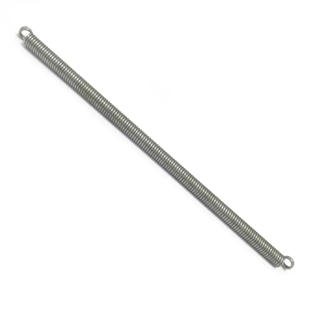 1pc 300mm Steel wire tension spring high extension spring with hooks 2.3*13*300mm L type with 2 rings
1pc 300mm Steel wire tension spring high extension spring with hooks 2.3*13*300mm L type with 2 rings