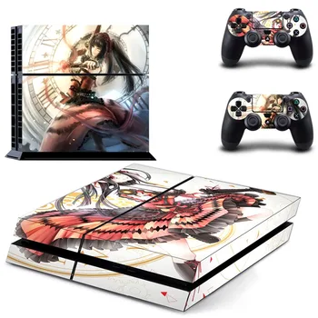 

Anime Cute Girl Miku Tokisaki Kurumi PS4 Skin Sticker Decal Vinyl for Playstation 4 Console and 2 Controllers PS4 Skin Sticker