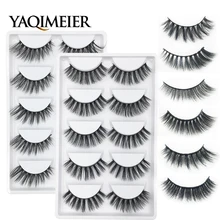 YAQIMEIER 5 Pairs Mink Eyelashes 3d Mink Lashes Makeup Soft Thick Natural Long False Eyelashes Full Strip Lashes Extension
YAQIMEIER 5 Pairs Mink Eyelashes 3d Mink Lashes Makeup Soft Thick Natural Long False Eyelashes Full Strip Lashes Extension