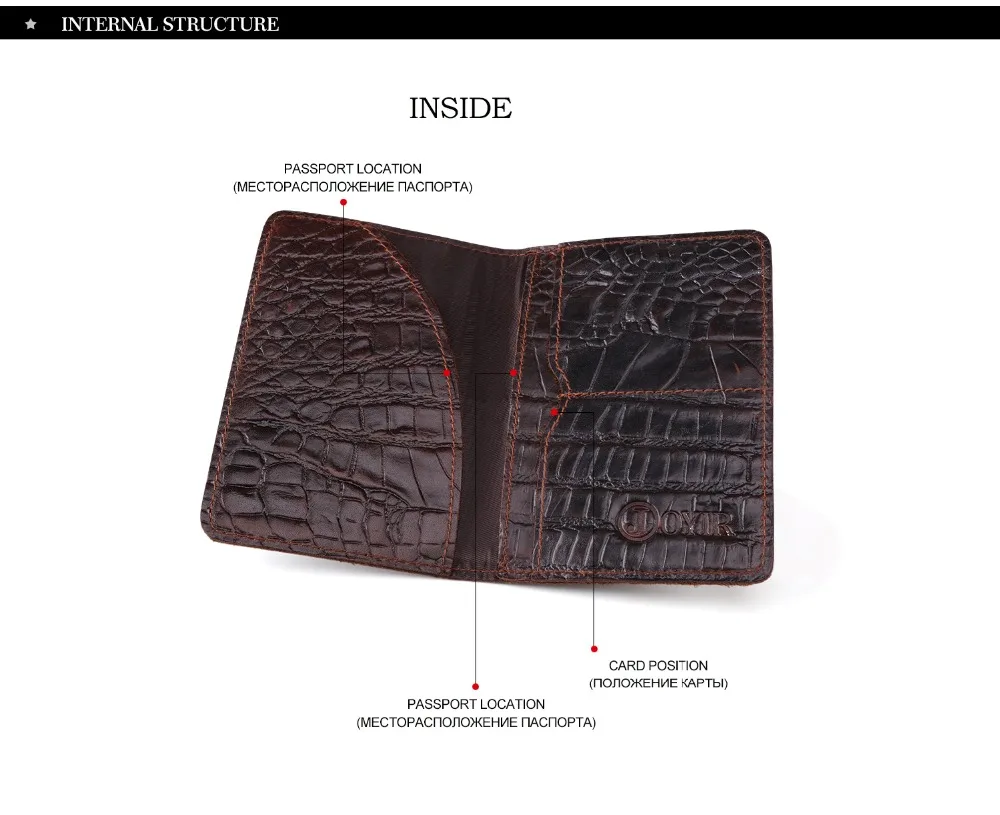 2078--RFID Crocodile Pattern Passport Covers wallet_01 (4)