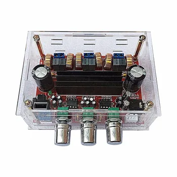 Power Amplifier Board 2x50W+100W TPA3116D2 DC 12V-24V 2.1 Channel Digital Subwoofer with transparent case
Power Amplifier Board 2x50W+100W TPA3116D2 DC 12V-24V 2.1 Channel Digital Subwoofer with transparent case
