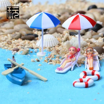 Boat/ Anchor/ Beach Chairs/ Sun Umbrellas/ Blue Sand Micro Seascape Decoration Fairy Garden Miniatures Zakka Craft wholesale
Boat/ Anchor/ Beach Chairs/ Sun Umbrellas/ Blue Sand Micro Seascape Decoration Fairy Garden Miniatures Zakka Craft wholesale