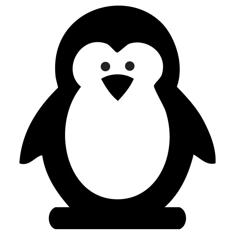 Картинки Пингвинов Черно Белые