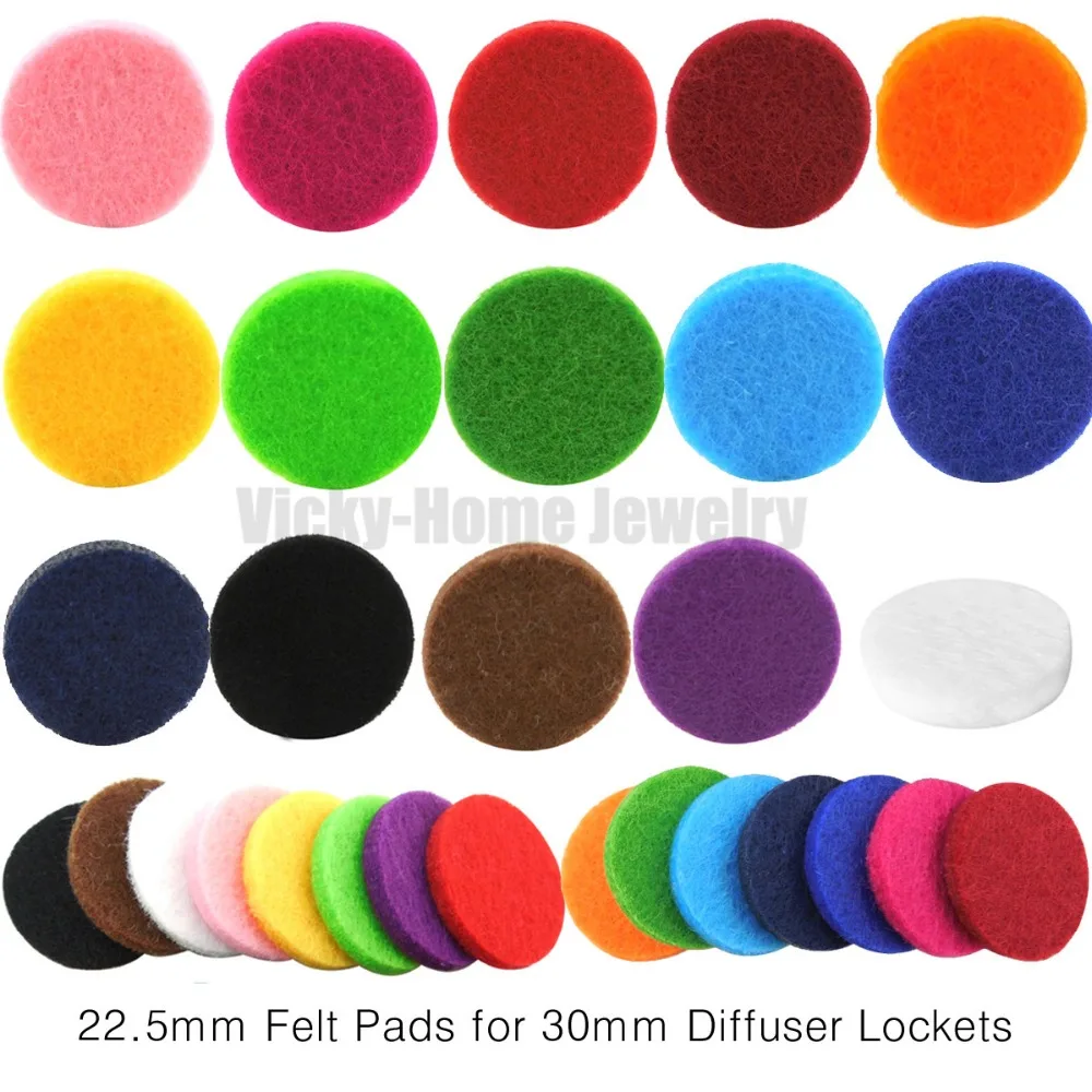 22.5mm Felt Pads for 30mm Locket Essential Oils Diffuser Locket Pads Perfume Aroma Locket Replacement Pads - Round drop shipping
22.5mm Felt Pads for 30mm Locket Essential Oils Diffuser Locket Pads Perfume Aroma Locket Replacement Pads - Round drop shipping