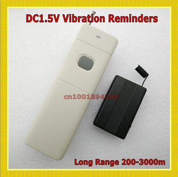 Vibration Reminders DC 1.5V Long Range Remote Control Wireless Vibration Reminders 200-3000m RF Radio Alert 315/433 RX TX
Vibration Reminders DC 1.5V Long Range Remote Control Wireless Vibration Reminders 200-3000m RF Radio Alert 315/433 RX TX