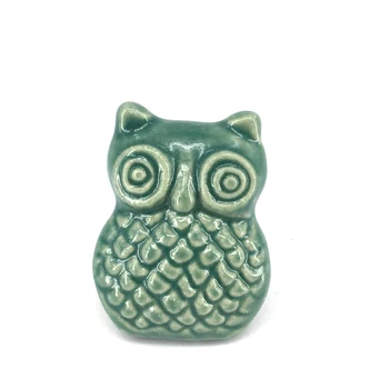 Mediterranean Sea style creative furniture handles cartoon ceramic owl drawer cabinet knob pull for children room
Mediterranean Sea style creative furniture handles cartoon ceramic owl drawer cabinet knob pull for children room
