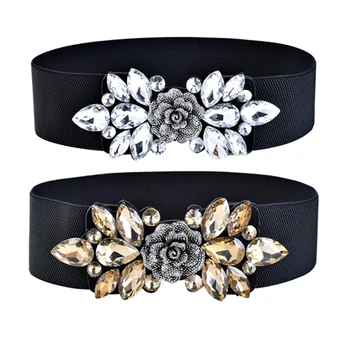 12PCS/LOT SINGYOU waist for Women's Fashion Crystal Inlaid With Elastic Dress With Lady Wide Belt Black
12PCS/LOT SINGYOU waist for Women's Fashion Crystal Inlaid With Elastic Dress With Lady Wide Belt Black