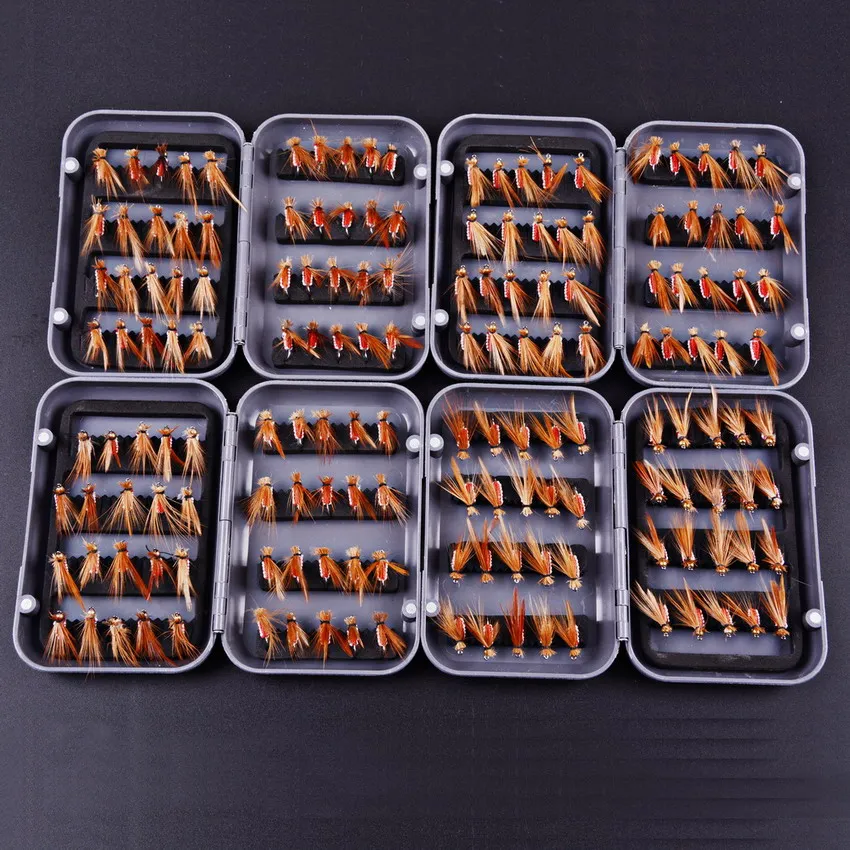 40pcs Lures Fly Fishing Hooks Butterfly Insects Style Salmon Flies Trout Single Dry Fly Fishing Lure Fishing Tackle
40pcs Lures Fly Fishing Hooks Butterfly Insects Style Salmon Flies Trout Single Dry Fly Fishing Lure Fishing Tackle