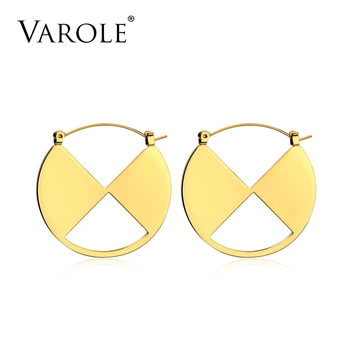 VAROLE Minimalist Big Circle Dangle Earrings Gold Color Earings Drop Earrings For Women Long Earring Jewelry Brincos Grandes
VAROLE Minimalist Big Circle Dangle Earrings Gold Color Earings Drop Earrings For Women Long Earring Jewelry Brincos Grandes