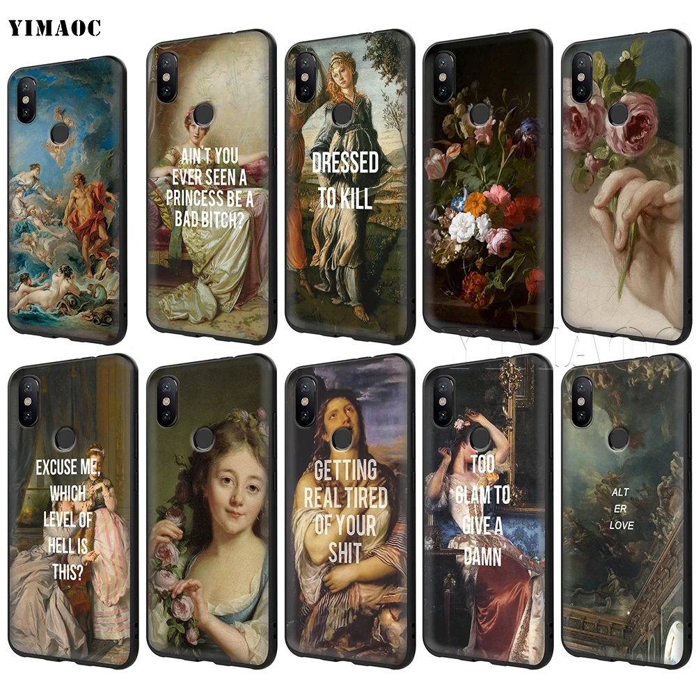 YIMAOC Classic Painting Flower Aesthetic Case for Xiaomi Redmi Note MAX 3 6 6A 7 6 8 9 se a1 a2 Pro Lite pocophone f1
YIMAOC Classic Painting Flower Aesthetic Case for Xiaomi Redmi Note MAX 3 6 6A 7 6 8 9 se a1 a2 Pro Lite pocophone f1