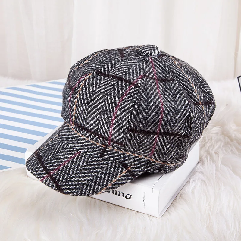 Slouchy 100% Pure Wool Beret Women Fashion Plaid Pattern Design British Style Girl Beret Hat Lady Solid Color Beret Female Beret
Slouchy 100% Pure Wool Beret Women Fashion Plaid Pattern Design British Style Girl Beret Hat Lady Solid Color Beret Female Beret