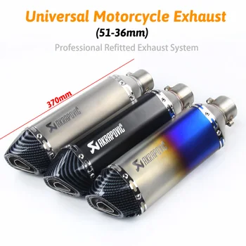 Universal 51MM Motorcycle Exhaust Pipe With Muffler Moto Bike Pot Escape For Yamaha Honda KTM Kawasaki Ducati Slip-on
Universal 51MM Motorcycle Exhaust Pipe With Muffler Moto Bike Pot Escape For Yamaha Honda KTM Kawasaki Ducati Slip-on