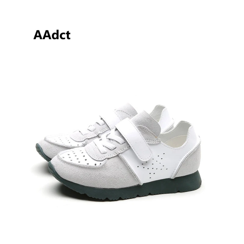 AAdct Genuine leather children shoes spring autumn new Girls Boys shoes hole breathing running sports kids shoes sneakers
AAdct Genuine leather children shoes spring autumn new Girls Boys shoes hole breathing running sports kids shoes sneakers