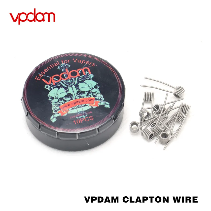 original Vpdam Clapton Wire kernel wrapped 26GA+32GA 0.85ohm DIY RDA Atomizer Coil Tool Clapton Heating Wire for E-Cigarette
original Vpdam Clapton Wire kernel wrapped 26GA+32GA 0.85ohm DIY RDA Atomizer Coil Tool Clapton Heating Wire for E-Cigarette