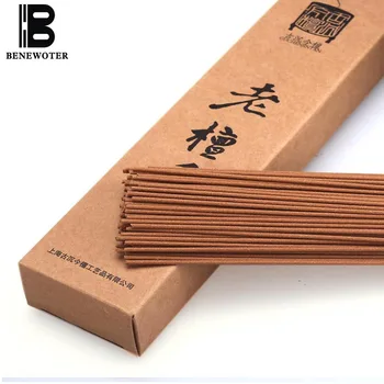 

100g Natural Health Old Sandalwood Stick Incense Yoga Aromatherapy Indoor Purifying Air Buddha Line Incenses Elegant Good Sleep