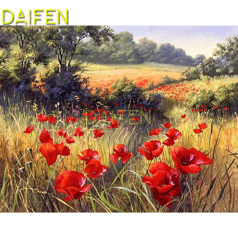 Full Square Diamond mosaic field trees Poppy flower Full Round Diamond embroidery Cross stitch 5D DIY Diamond painting
Full Square Diamond mosaic field trees Poppy flower Full Round Diamond embroidery Cross stitch 5D DIY Diamond painting