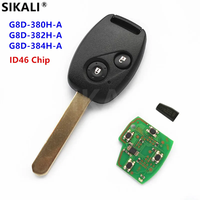 SIKALI Remote Key Fit for Honda for Accord Element CR-V HR-V Fit City Odyssey Shuttle Civic
SIKALI Remote Key Fit for Honda for Accord Element CR-V HR-V Fit City Odyssey Shuttle Civic