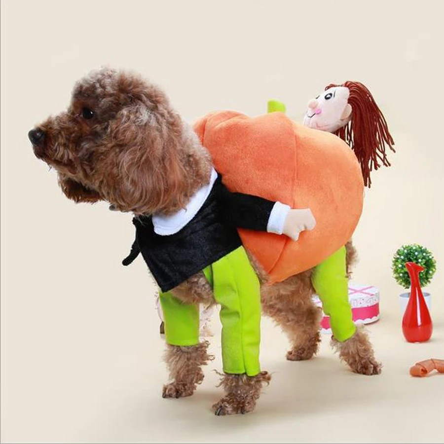 Hot Sale Funny Pumpkin Dog Costumes Pet Coat Fleece Pet warm clothes Halloween Cool dog dress 5Size Small dog cute dress
Hot Sale Funny Pumpkin Dog Costumes Pet Coat Fleece Pet warm clothes Halloween Cool dog dress 5Size Small dog cute dress