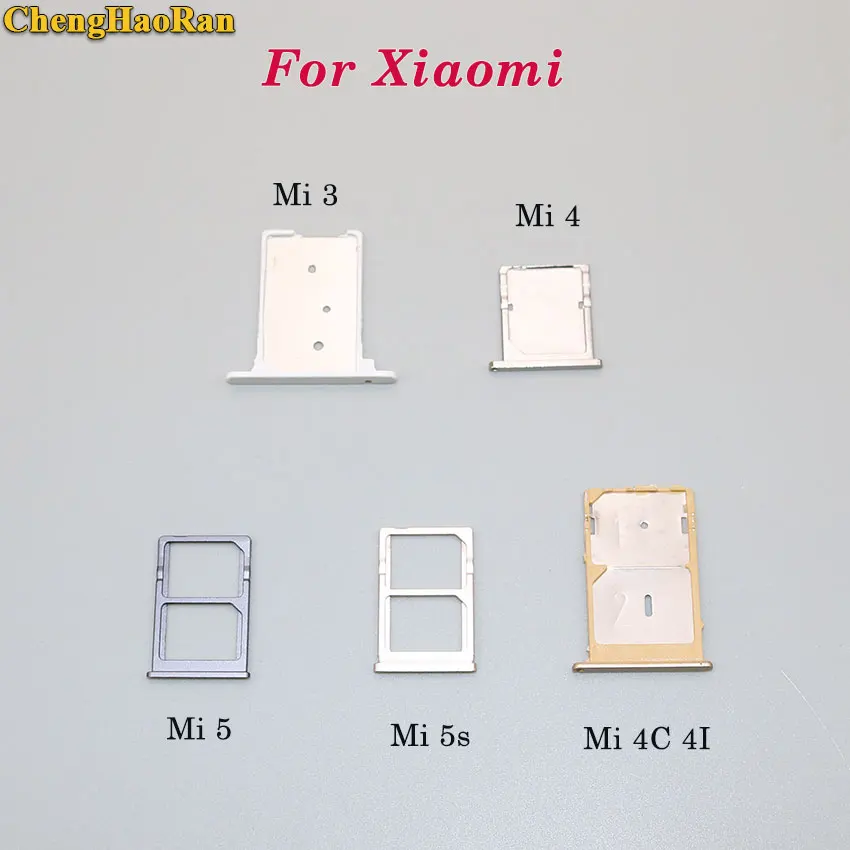 ChengHaoRan SIM Card Tray Slot Holder Connector for xiaomi 3 4 5 5s 4c 4i mi 3/4/5/5s/4c/4i
ChengHaoRan SIM Card Tray Slot Holder Connector for xiaomi 3 4 5 5s 4c 4i mi 3/4/5/5s/4c/4i