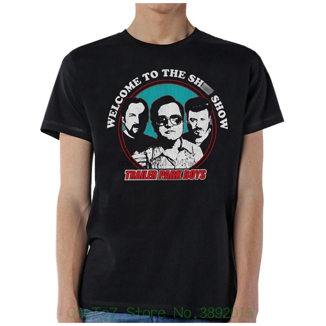 Fashion Top Tee Mens Authentic Trailer Park Boys Sh T Show T-shirt New women tshirt
Fashion Top Tee Mens Authentic Trailer Park Boys Sh T Show T-shirt New women tshirt