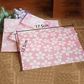 FangNymph Exquisite Flower Envelope Letterhead Cherry Blossoms Letter Paper Elegant Floral Envelopes Love Letters 17.5*12.5cm
FangNymph Exquisite Flower Envelope Letterhead Cherry Blossoms Letter Paper Elegant Floral Envelopes Love Letters 17.5*12.5cm