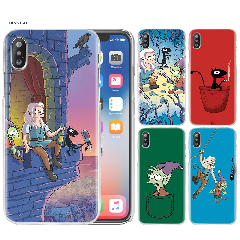 Disenchantment Case Cover Clear Hard PC for iPhone XS Max XR 7 8 6 6s Plus X 5 5s SE 5C 4 4S
Disenchantment Case Cover Clear Hard PC for iPhone XS Max XR 7 8 6 6s Plus X 5 5s SE 5C 4 4S