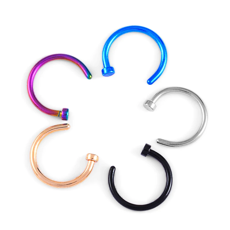 QCOOLJLY Medical Titanium Punk Clip On Fake Piercing Body Nose Lip Rings Unisex Nose Ring Women Septum Piercing Clip Body bijoux
QCOOLJLY Medical Titanium Punk Clip On Fake Piercing Body Nose Lip Rings Unisex Nose Ring Women Septum Piercing Clip Body bijoux