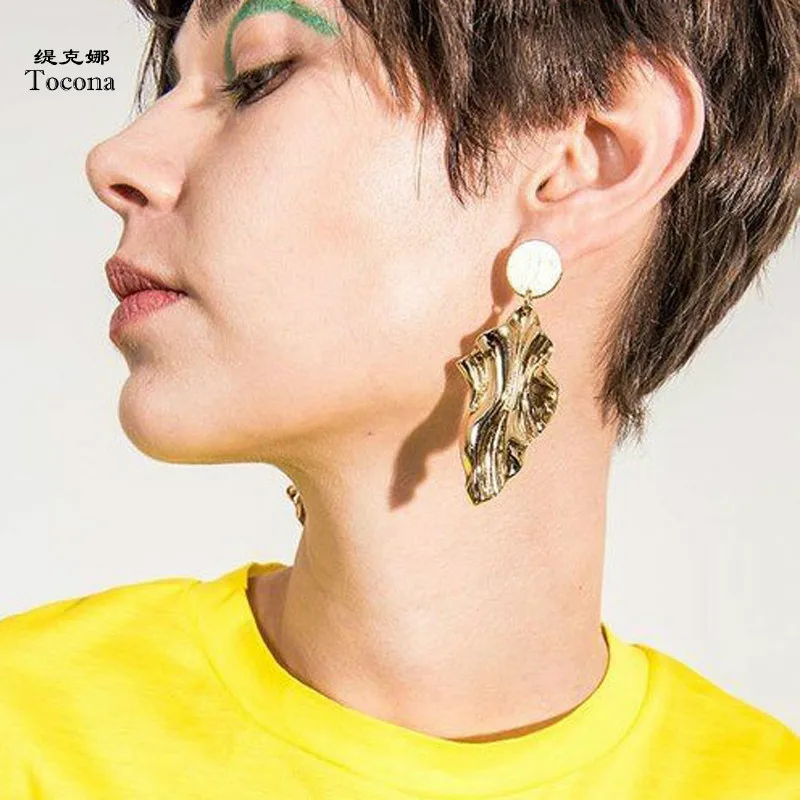 Tocona Vintage Irregular Metal Earrings for Women Punk Gold Silver Alloy Drop Dangle Piercing Earring Jewelry Brincos 6142
Tocona Vintage Irregular Metal Earrings for Women Punk Gold Silver Alloy Drop Dangle Piercing Earring Jewelry Brincos 6142