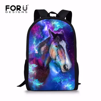 FORUDESIGNS Galaxy Animal School Bags for Teeange Girls,Cool Horse Print Kids Book bag,3D Tiger Owl Children Shoulder Schoolbag
FORUDESIGNS Galaxy Animal School Bags for Teeange Girls,Cool Horse Print Kids Book bag,3D Tiger Owl Children Shoulder Schoolbag