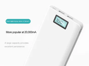 20000mAh Power Bank for ROMOSS Sense 6 / 6 Plus LCD Portable Power Bank Charger Fast Charging For Phones Tablet PC
20000mAh Power Bank for ROMOSS Sense 6 / 6 Plus LCD Portable Power Bank Charger Fast Charging For Phones Tablet PC