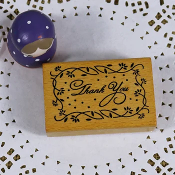 Thank you Stamp 1pc Gift Stamp for Scrapbooking Stationery Photo Album DIY Vintage Wooden Rubber Stamp about 6.2x3.9x2.3cm
Thank you Stamp 1pc Gift Stamp for Scrapbooking Stationery Photo Album DIY Vintage Wooden Rubber Stamp about 6.2x3.9x2.3cm