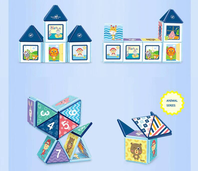 21 magnetic blocks big size