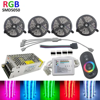 20m LED Strip Light Touch Controller 5050 RGB Strip 30led/m Flexible IP65 Waterproof Neon Lamp Ribbon Tape DC 12V adapter set
20m LED Strip Light Touch Controller 5050 RGB Strip 30led/m Flexible IP65 Waterproof Neon Lamp Ribbon Tape DC 12V adapter set