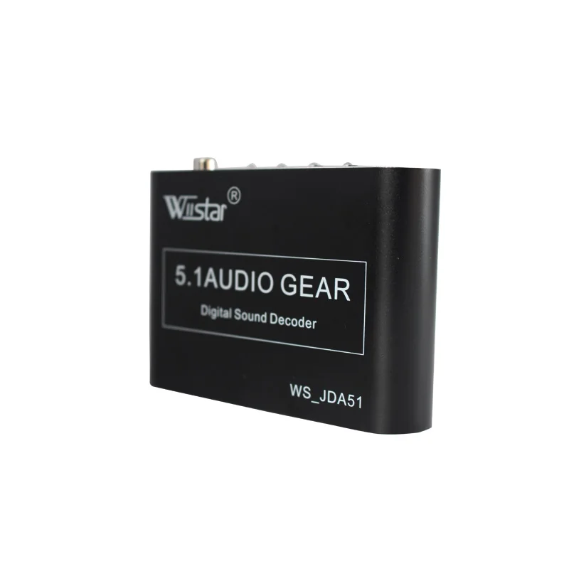 Wiistar 5.1 ch audio decoder 5.1 amplifier SPDIF Coaxial to RCA DTS AC3 For DVD Player,HD Xbox 360, for PS3
Wiistar 5.1 ch audio decoder 5.1 amplifier SPDIF Coaxial to RCA DTS AC3 For DVD Player,HD Xbox 360, for PS3