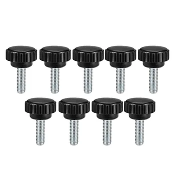 Uxcell 9pcs/Set M6 M5 Thread Straight Round Head Locking Knob Grip Handle Thumb Screw on Type Clamping Screws Length 15mm 40mm
Uxcell 9pcs/Set M6 M5 Thread Straight Round Head Locking Knob Grip Handle Thumb Screw on Type Clamping Screws Length 15mm 40mm