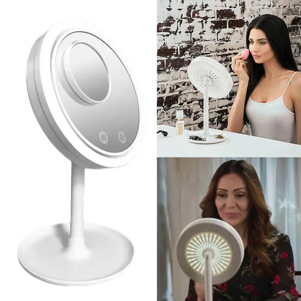 5X Magnifying Sweat-free LED Lighted Breeze Makeup Mirror Beauty Breeze Mirror Desk-Top Keeps Skin Beauty Mirror Makeup Mirror
5X Magnifying Sweat-free LED Lighted Breeze Makeup Mirror Beauty Breeze Mirror Desk-Top Keeps Skin Beauty Mirror Makeup Mirror