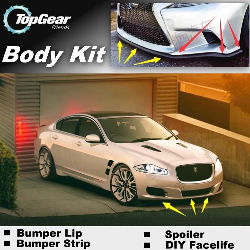 Bumper Lip Deflector Lips For Jaguar XJ X350 X358 XJ351 XJ6 XJ8 Vanden Plas XJR Front Spoiler Skirt / Body Kit / Strip
Bumper Lip Deflector Lips For Jaguar XJ X350 X358 XJ351 XJ6 XJ8 Vanden Plas XJR Front Spoiler Skirt / Body Kit / Strip